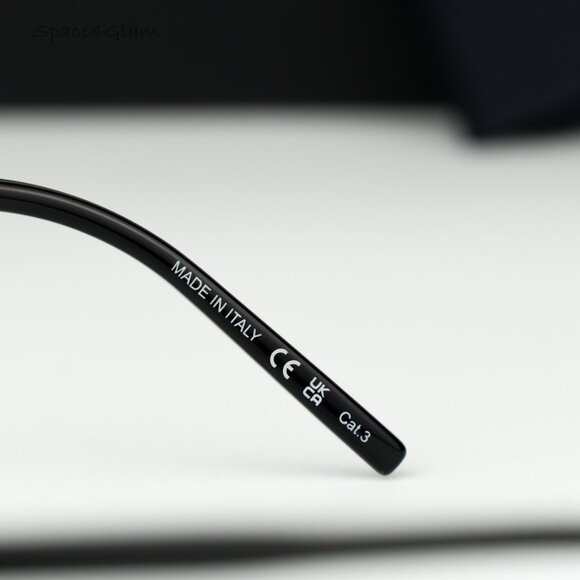 Saint Laurent Women Sunglasses Black Cat Eye SL737 MICA THIN 001 BRAND NEW - Picture 10 of 14